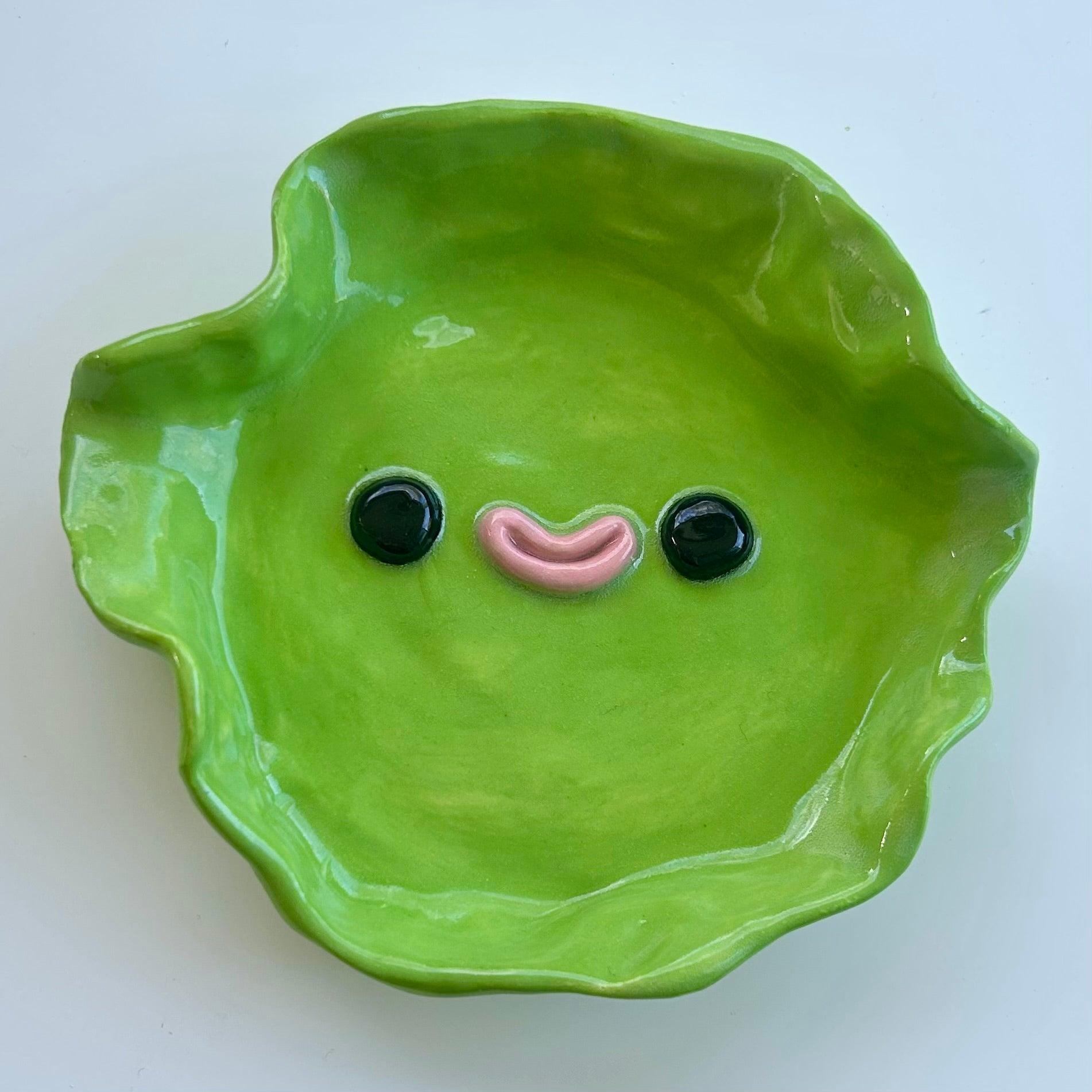 Lettuce boii trinket dish