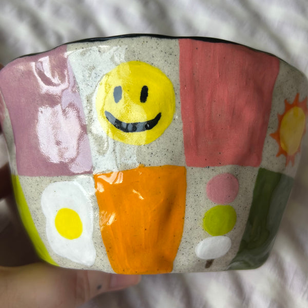 Cute lil things colourful bowl