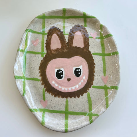 Weird lil fuzzy guy trinket dish