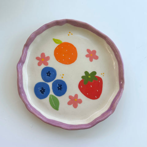 Fruit salad trinket dish